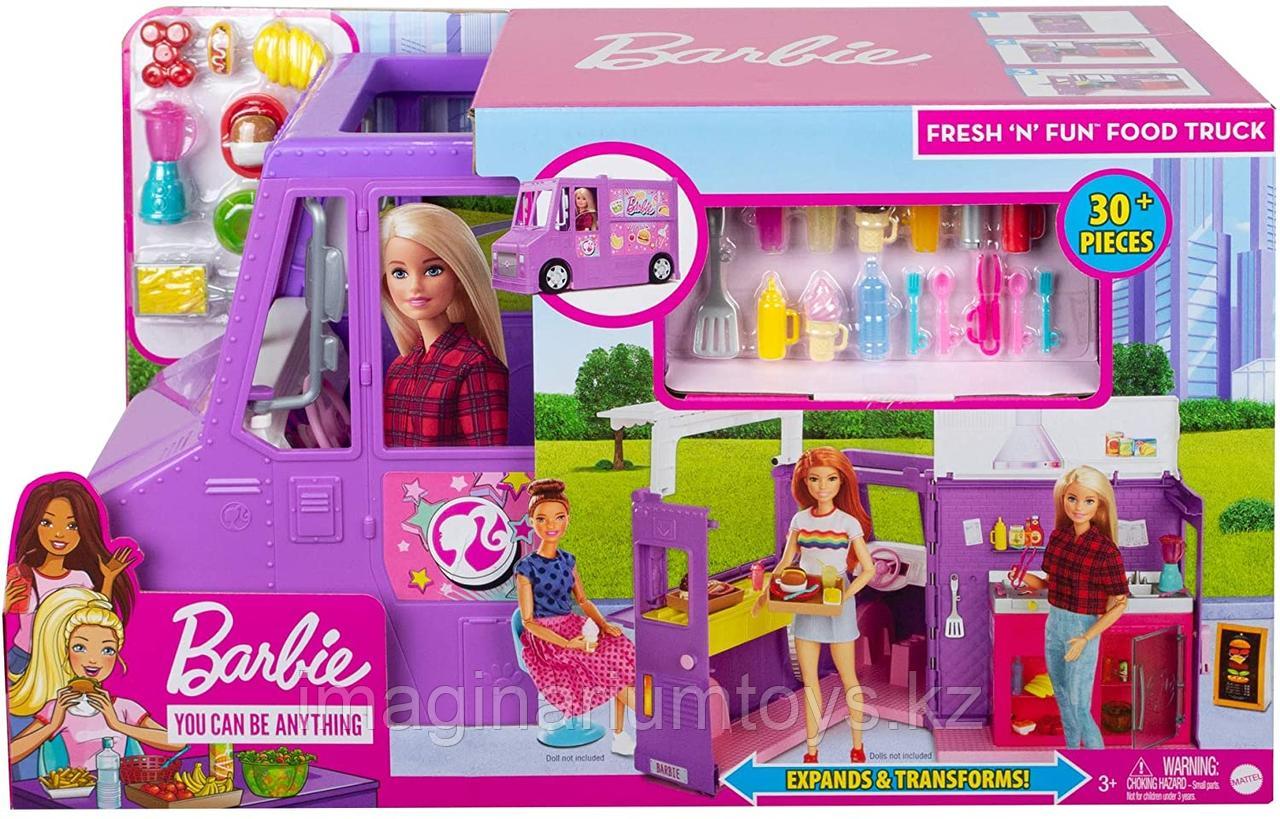 Barbie Игровой набор автобус-трансформер "Кафе на колесах" - фото 2 - id-p89245047