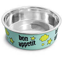 TRIOL Миска металлическая на резинке "Bon Appetit", 0,15л APT 30251031