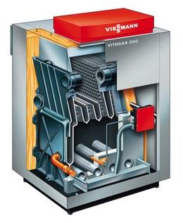 Напольные газовые водогрейные котлы Vitogas 100-F мощностью до 420 кВт - фото 2 - id-p89254942