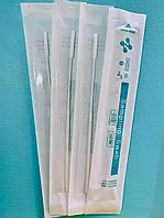 Зонд-тампоны для носоглотки с пластиковым аппликатором, стерильные 2,5х150 мм