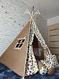 Детский вигвам 4-гранный Крутые Совы, фото 4