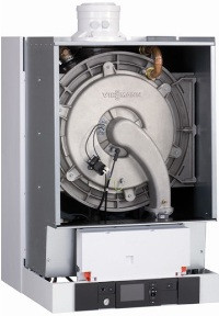 Настенные газовые конденсационные котлы Vitodens 200-W много котловая установка, мощностью от 98 - 594 кВт - фото 3 - id-p89256673