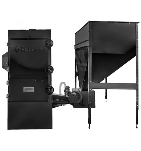Автоматический угольный котёл FACI BLACK  115 - 115 КВТ, фото 1