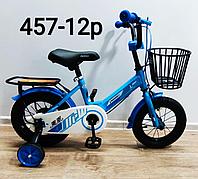 Велосипед Phoenix голубой оригинал детский с холостым ходом 12 размер