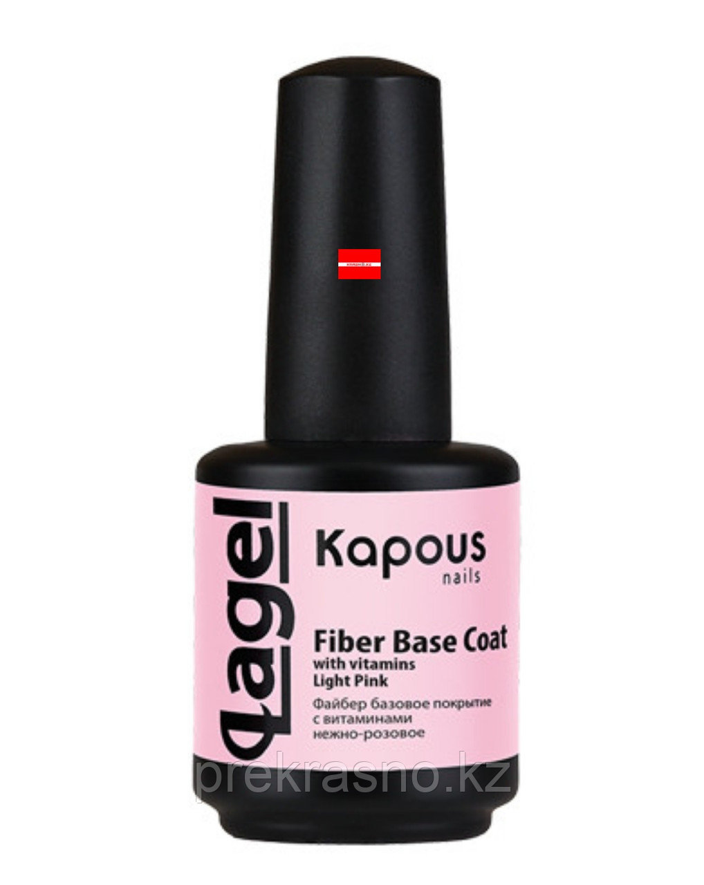 Файбер базовое покрытие с витаминами нежно-розовое Kapous «Fiber Base Coat with vitamins Light Pink», 15 мл