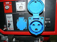 Генератор ЗУБР бензиновый, 4-х тактный, ручной и электрический пуск, 4500/4000Вт, 220/12В, фото 2