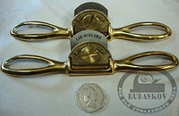 Стружок Lie-Nielsen Small Bronze Spokeshave Presto, бронзовый, с плоской колодкой