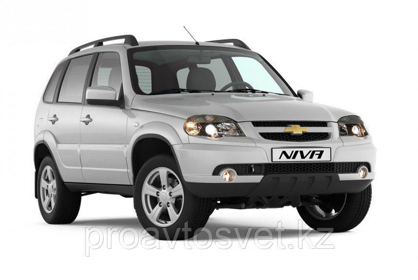 Переходные рамки на Chevrolet Niva I дорестайл и рестайл (2002-н.в.) с Bosch AL 3/3R на Hella 3/3R - фото 1 - id-p89280443