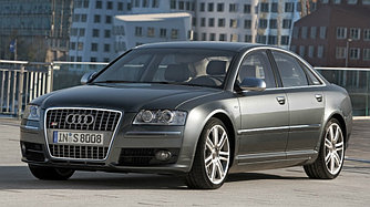 Переходные рамки на AUDI A8 (D3) II дорестайл и рестайл (2003-2009) для установки модулей Hella 3/3R