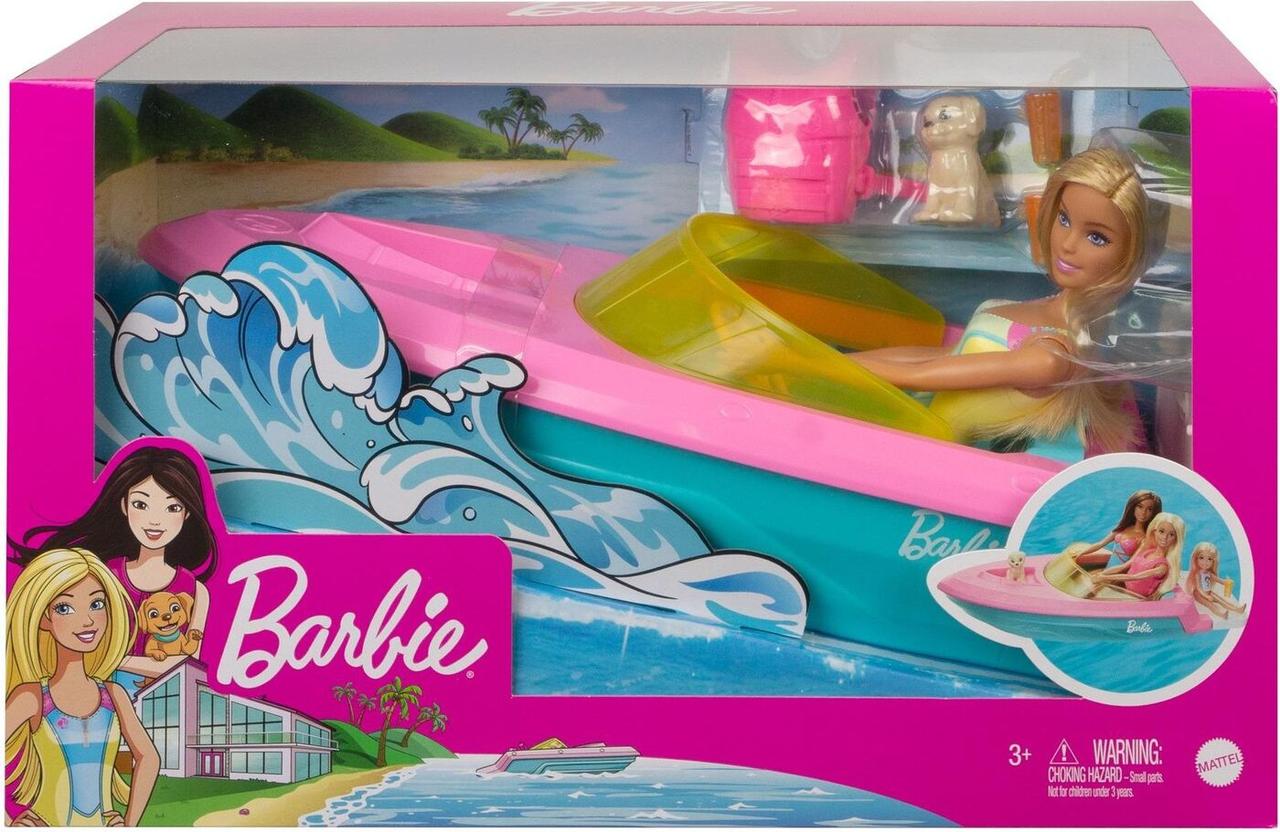 Barbie Лодка с куклой Барби - фото 3 - id-p89278176