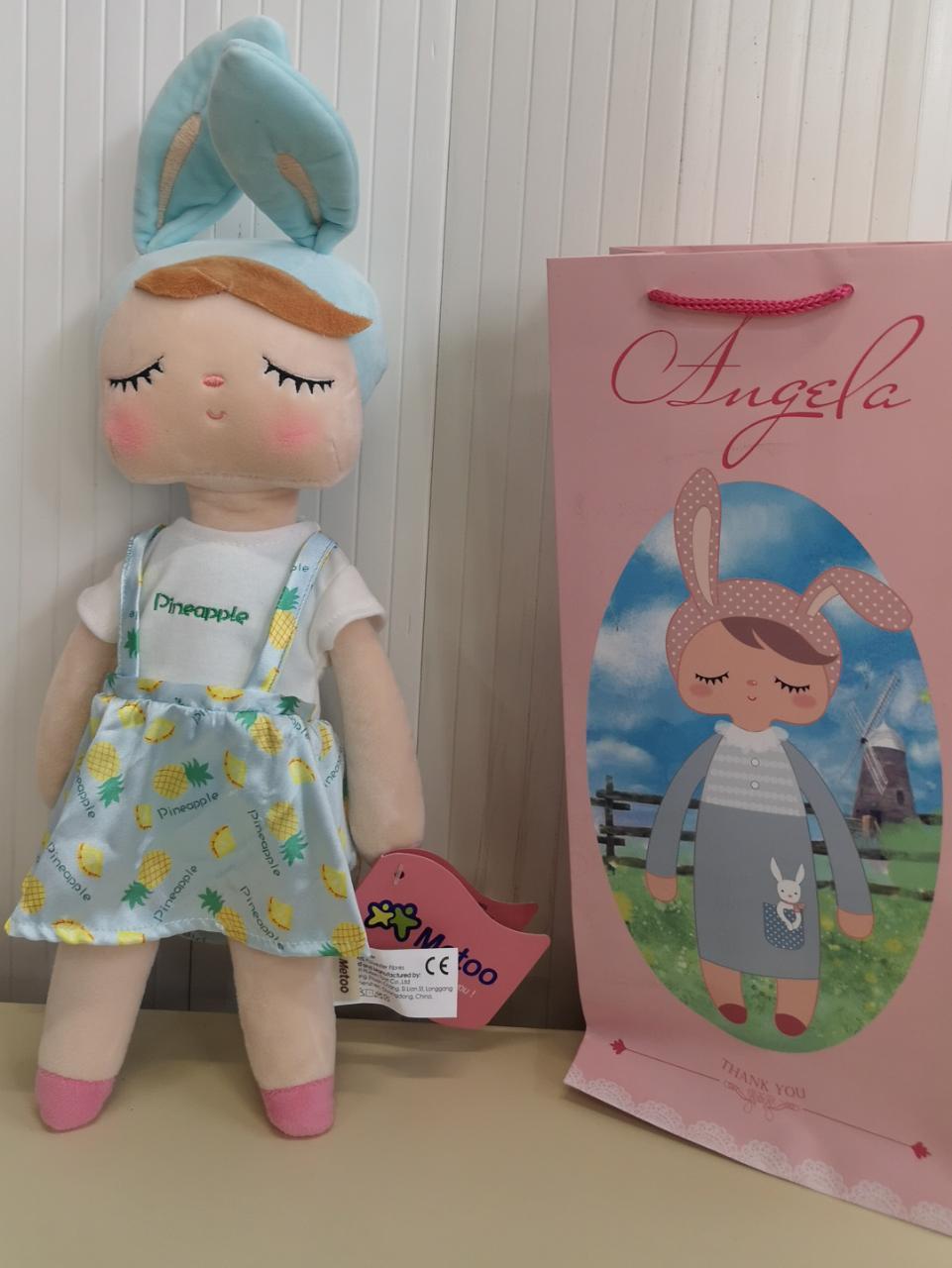 Мягкая игрушка зайчик спяшка сплюшка