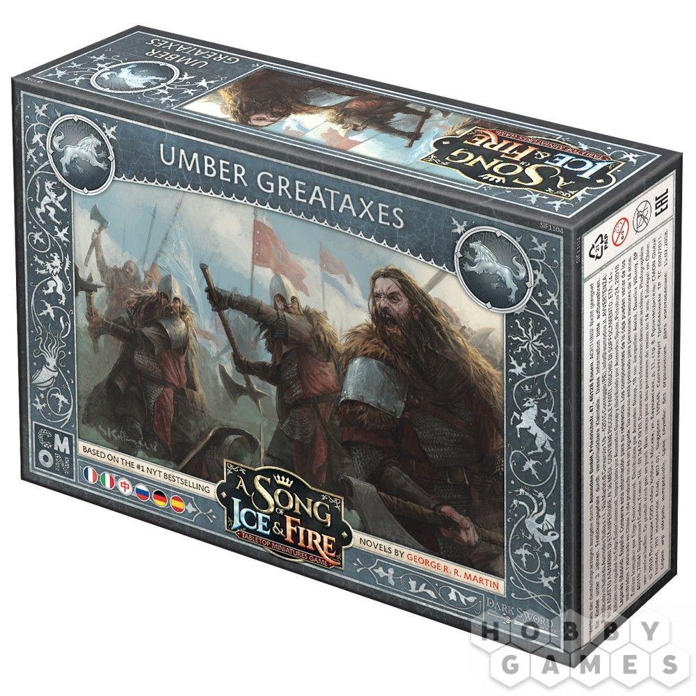 Настольная игра Песнь Льда и Огня: Набор "Боевые топоры Амберов" (Umber Greataxes)