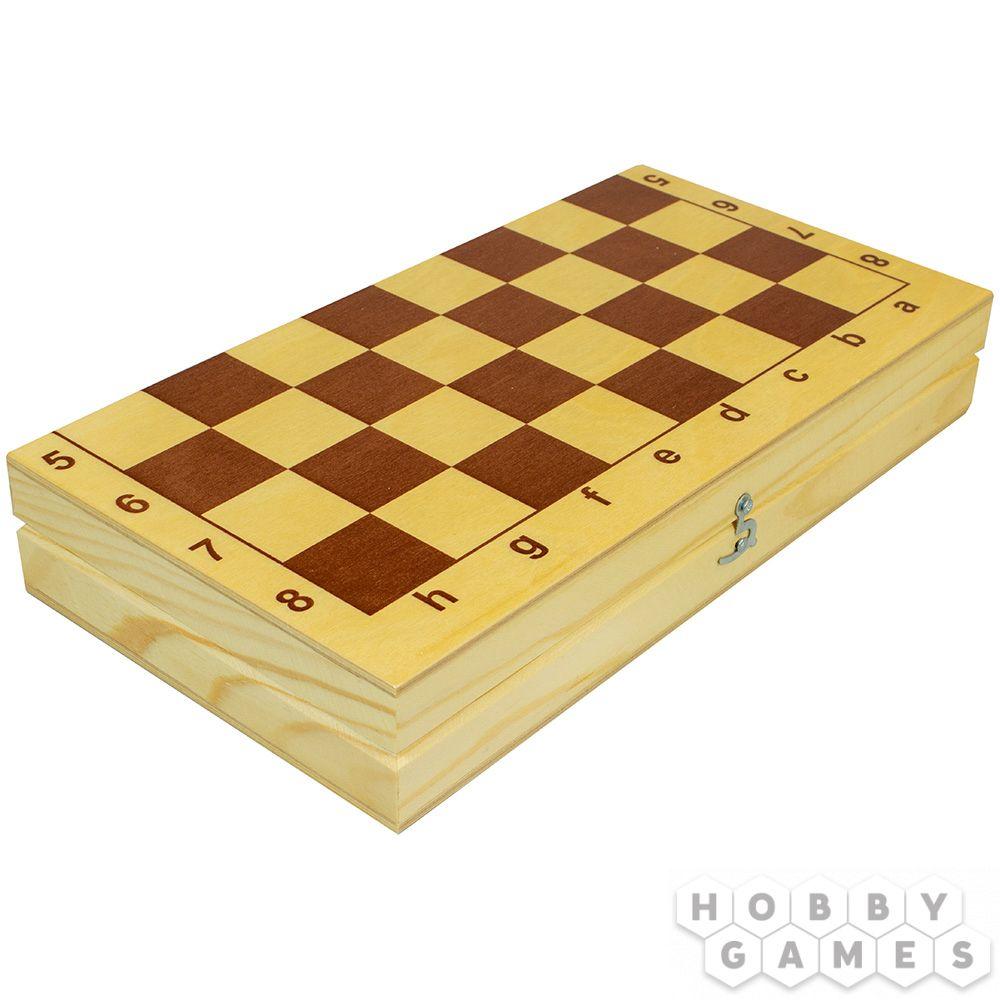 Настольная игра Шахматы деревянные (29*29 см)