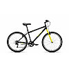 Велосипед ALTAIR MTB HT 26 1.0 (26" 7 ск. рост 17") 2020-2021, темно-серый/черный, RBKT1MN66003