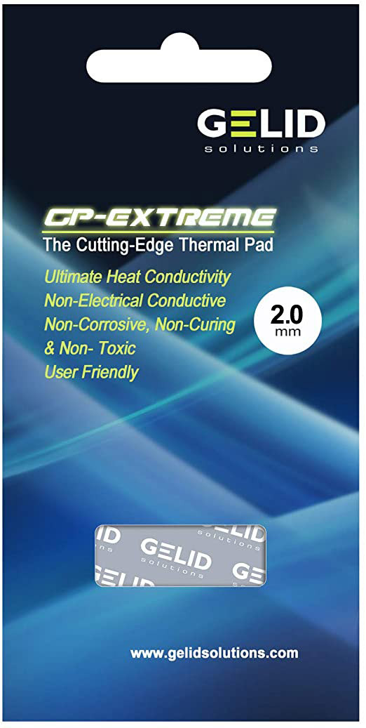 Термопрокладка GELID GP-Extreme Thermal Pad 2mm 12W/mK - фото 1 - id-p84638860