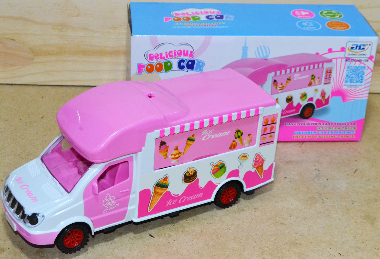 GC169-126 Грузовик с мороженным Pelicious Foodcar (музыка,свет, движение) 24*12 - фото 3 - id-p89290852