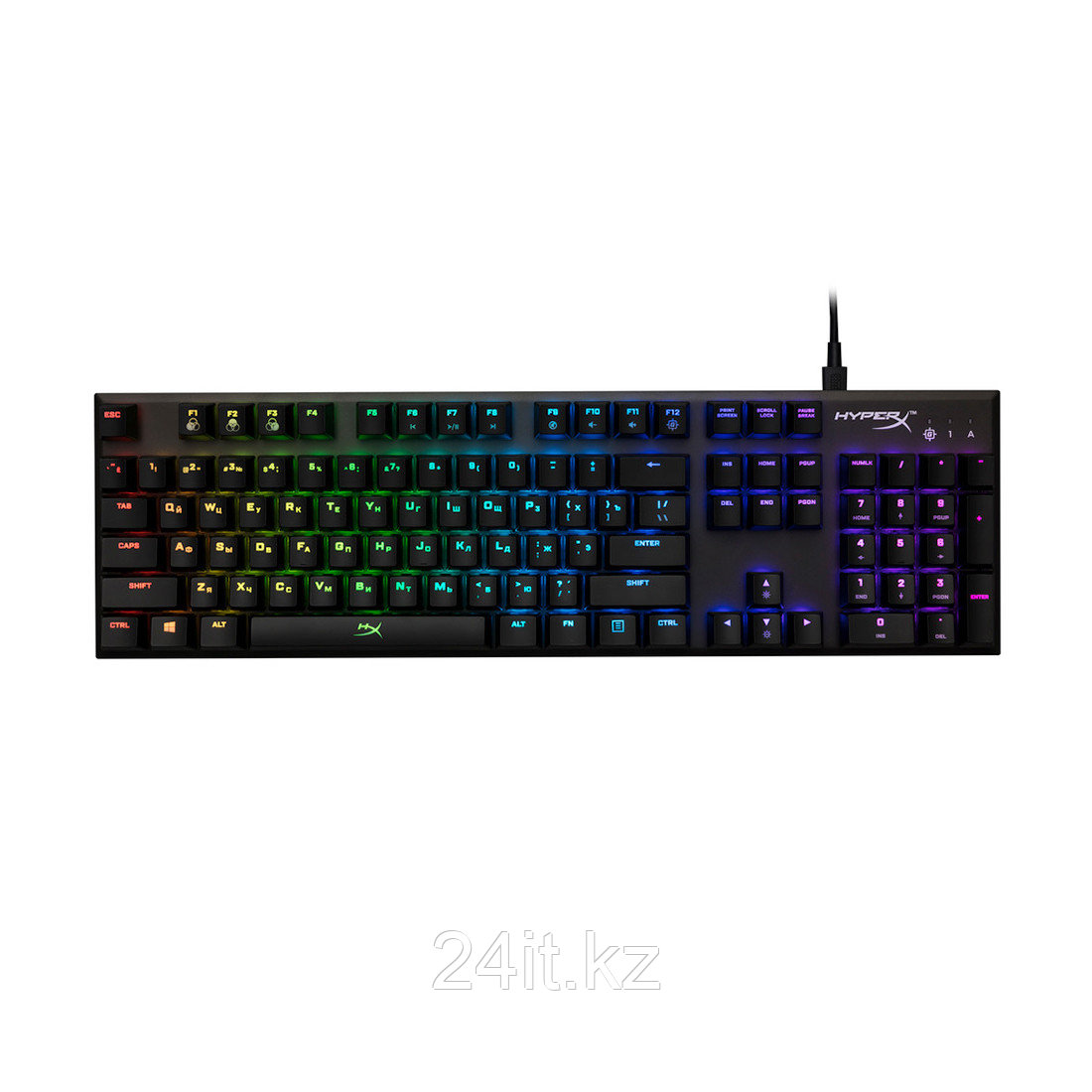 Клавиатура HyperX Alloy FPS RGB Mechanical Gaming Silver Speed HX-KB1SS2-RU