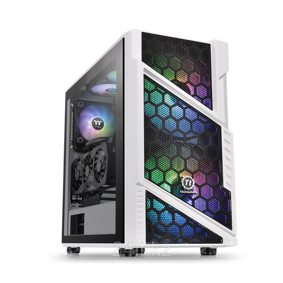 Компьютерный корпус Thermaltake Commander C31 TG Snow ARGB без Б/П