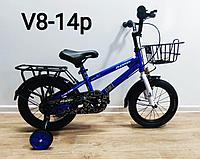 Велосипед Phoenix синий оригинал детский с холостым ходом 14 размер