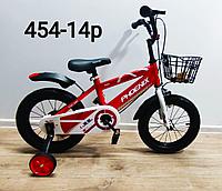 Велосипед Phoenix красный оригинал детский с холостым ходом 14 размер