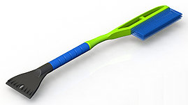 Щетка OKTAN  635 мм со скребком для твердого льда, морозостойкий пластик   ОПТОМ