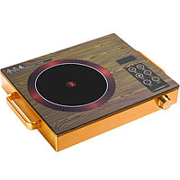 Электрическая плитка керамическая инфракрасная сенсорное управление Silver crest SC-7032 с древесным узором