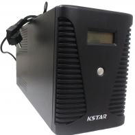 ИБП Kstar UA200 <2000VA/1200W, LCD дисплей, 4 выхода, USB, RJ45, батарея 12V/9Ah