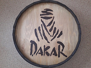 Срез деревянной декоративной бочки "Dakar" H120 * D 600 мм.
