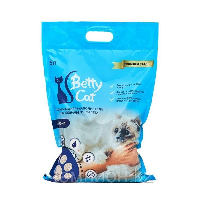 Betty Cat, комкующийся наполнитель для кошачьего туалета без аромата, 10л.(8 кг)