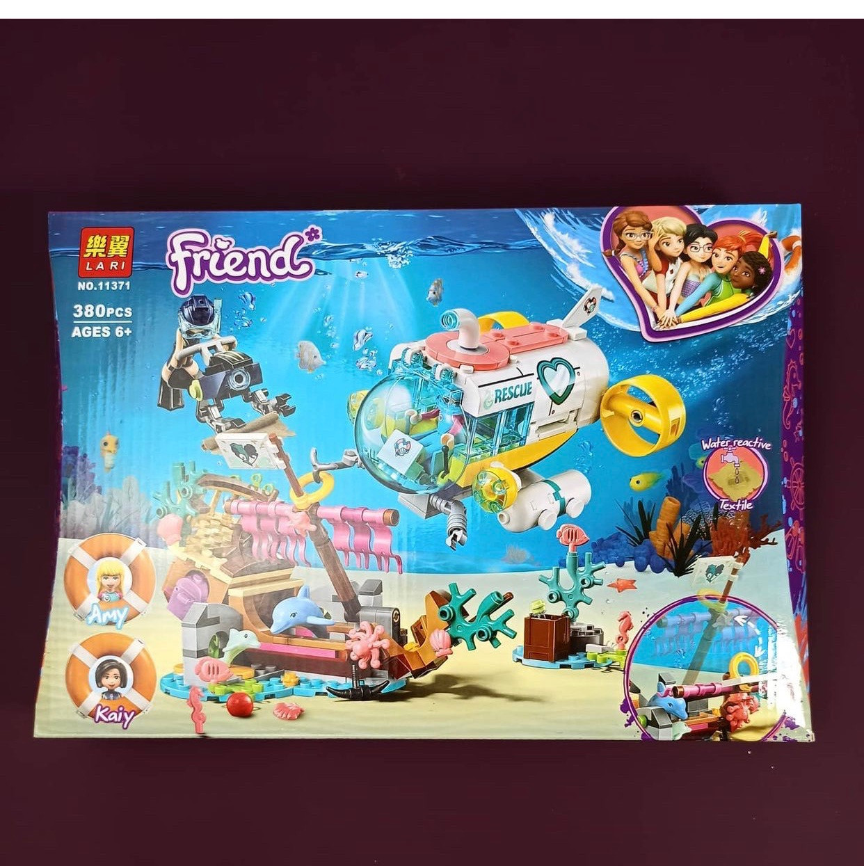Конструктор Bela friends "Подводный мир"