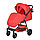 Прогулочная коляска Pituso Toledo Красная, фото 4