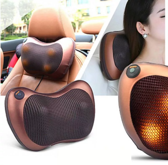 Массажная подушка для шеи и спины Massage Pillow. - фото 1 - id-p42498258