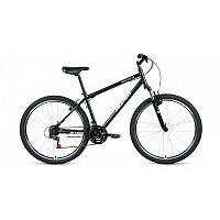 Велосипед ALTAIR MTB HT 27,5 1.0 (27,5" 21 ск. рост 17") 2020-2021, черный/серебристый, RBKT1MN7Q002