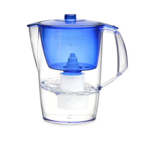 Фильтр-кувшин для воды «Барьер» Лайт + 1 картридж 3,6 л (Синий) - фото 1 - id-p89317946