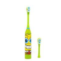 Зубная щетка детская электроимпульсная массажная SONIC Soft с запасной насадкой (Sponge Bob)