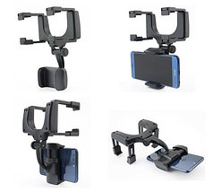 Держатель телефона на автомобильное зеркало 360x360 Design Car, фото 5