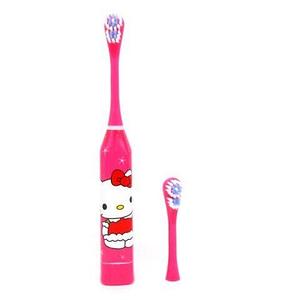 Зубная щетка детская электроимпульсная массажная SONIC Soft с запасной насадкой (Hello Kitty)