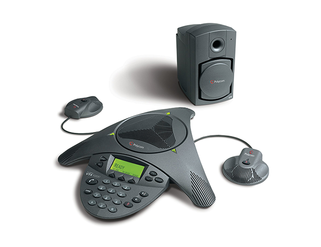 Аудиоконференция Polycom SoundStation VTX 1000 аналоговый конференц телефон