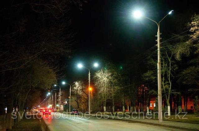 Уличное освещение в Нур-Султане