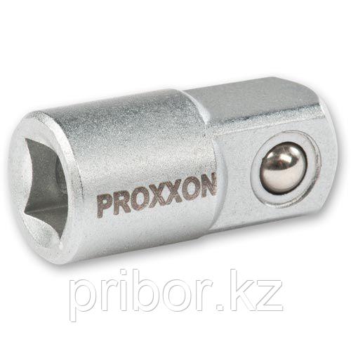 23782 Proxxon Переходник внутренний квадрат 1/4"-внешний квадрат 3/8"
