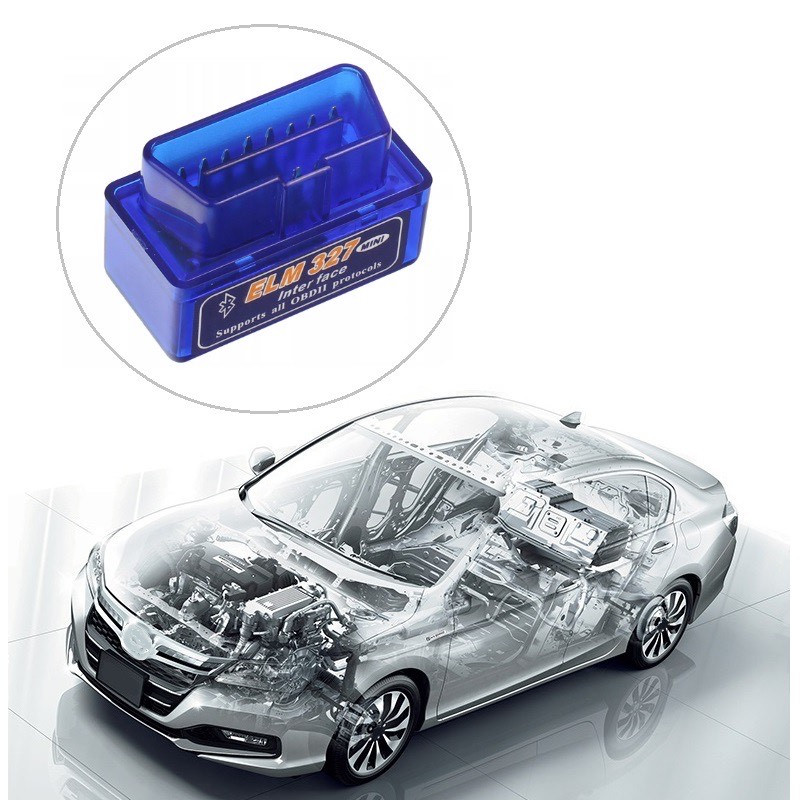 Автомобильный диагностический сканер ELM327 OBDII Bluetooth.