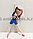 Кукла игрушечная детская Харли Квинн Harley Quinn с подвижными ногами и руками 30 см, фото 3