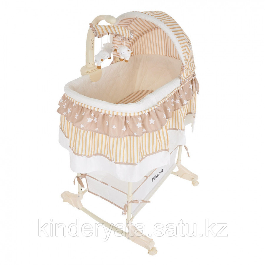 PITUSO Колыбель 3 в 1 Viana на колёсах Stars