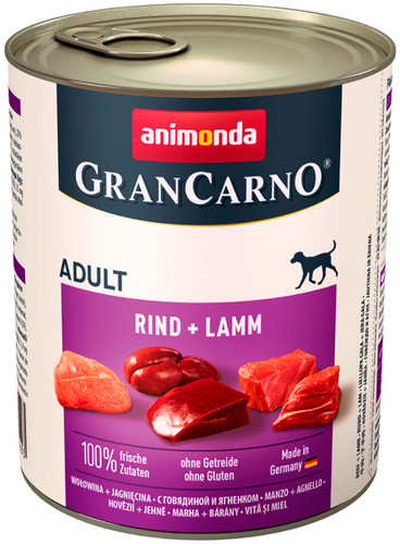 Консервы Grand Carno Original Adult с говядиной и ягненком