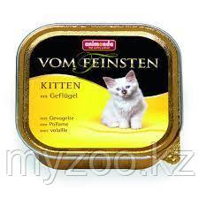 Консервы VOM FEINSTEN KITTEN с мясом домашней птицы д/котят 100гр