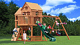 Деревянные детские игровые комплексы из США, фото 7