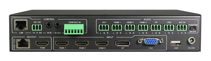 Презентационный коммутатор Видео и Аудио с поддержкой HDBaseT HDS-B51PSH70 - фото 1 - id-p89376150