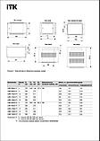 ITK Шкаф настенный LINEA W 15U 600х450мм дверь стекло RAL 9005, фото 3