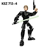 Конструктор Star Wars: KSZ 712-4 Звездные войны Люк Скайуокер, фото 4