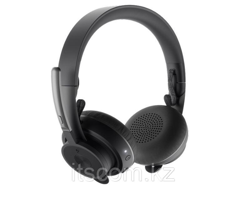 Беспроводная гарнитура Logitech  Zone Wireless Teams Bluetooth® headset - GRAPHITE  (981-000854)
